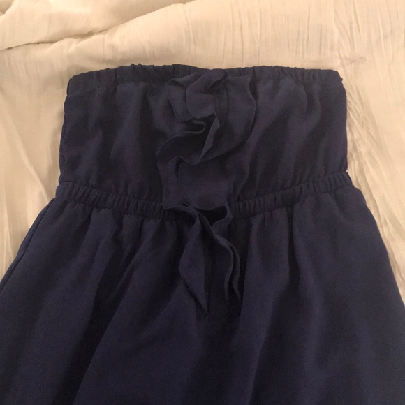 Navy blue dress- lush/BP Nordstrom - Picture 1 of 5